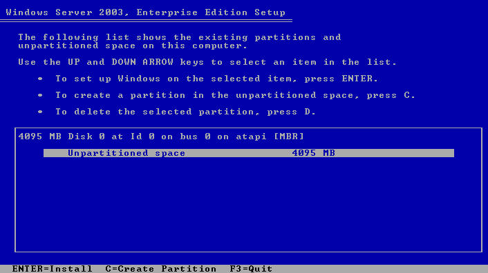 windows server 2003 format hard drive Windows Server 2003 Format Hard Drive